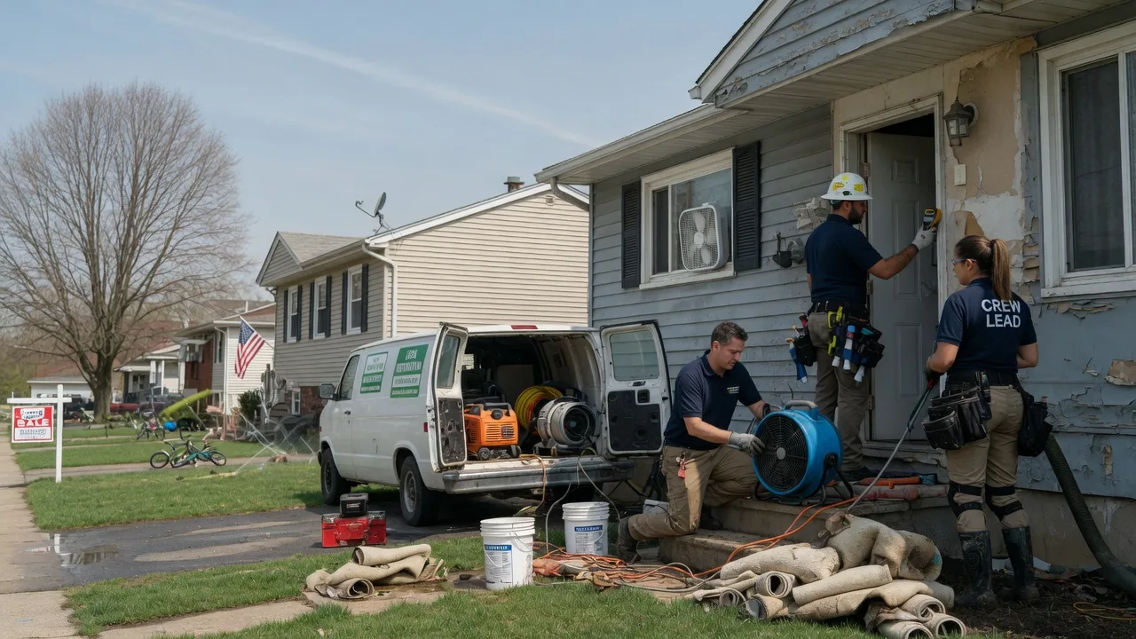 Flood Cleanup in Greenwood Springs, MS near me
