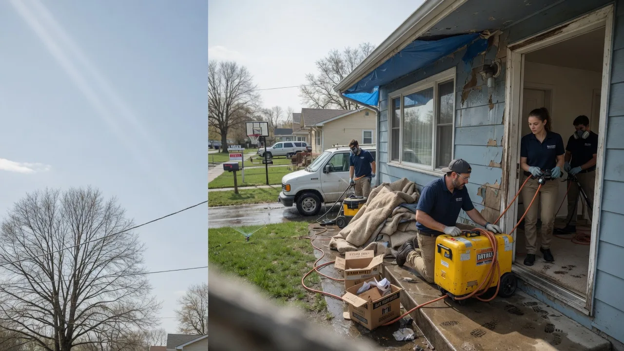 Basement Flood Cleanup in Greenwood Springs, MS near me